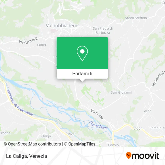 Mappa La Caliga