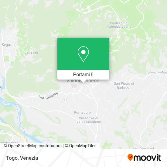 Mappa Togo