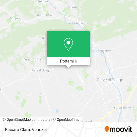 Mappa Biscaro Clara