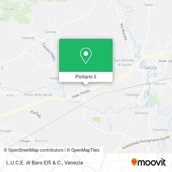 Mappa L.U.C.E. di Baro Elfi & C.
