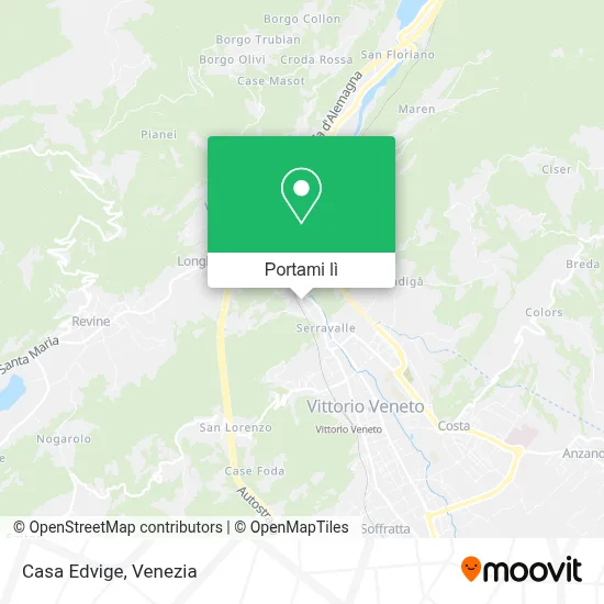 Mappa Casa Edvige