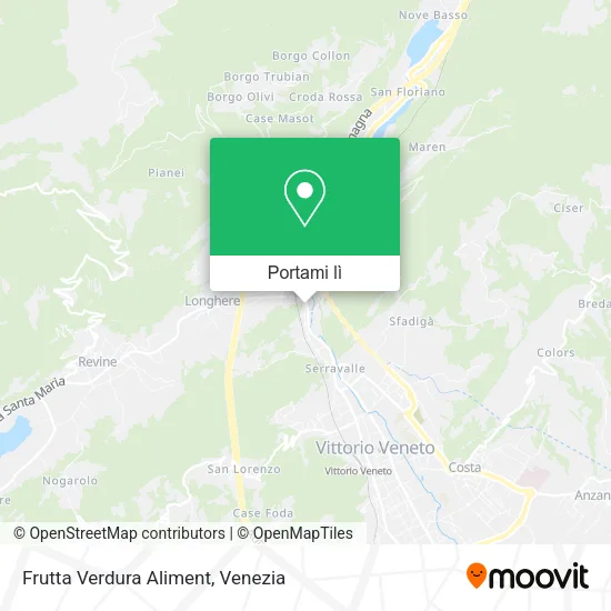 Mappa Frutta Verdura Aliment