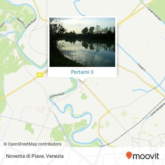 Mappa Noventa di Piave