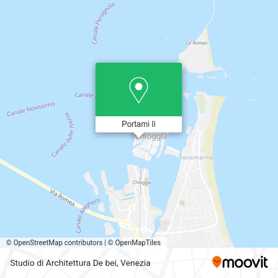 Mappa Studio di Architettura De bei