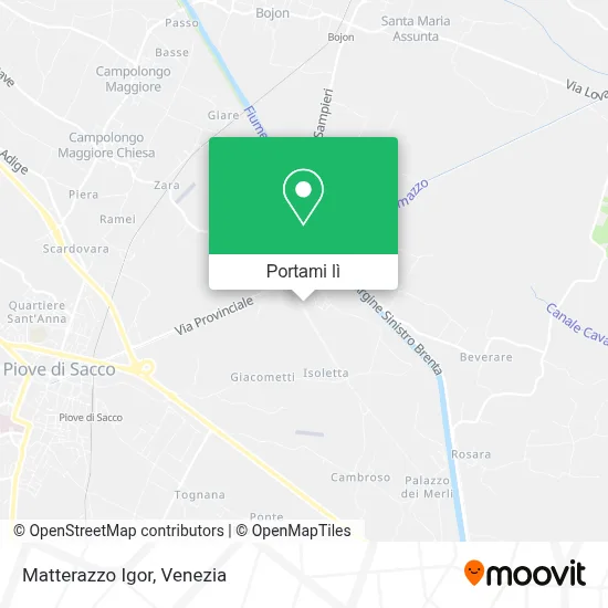 Mappa Matterazzo Igor