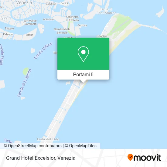 Mappa Grand Hotel Excelsior