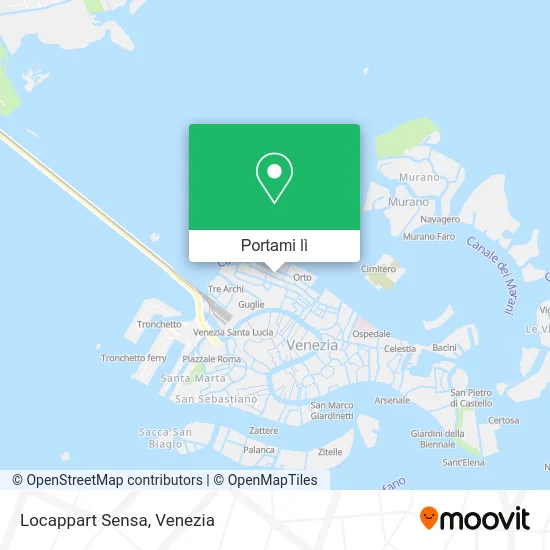 Mappa Locappart Sensa