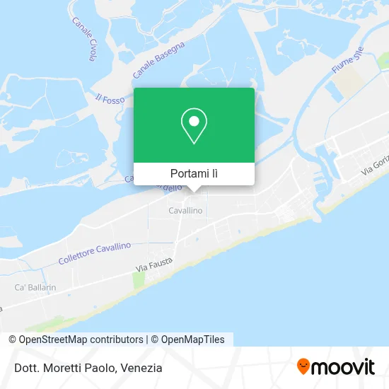 Mappa Dott. Moretti Paolo