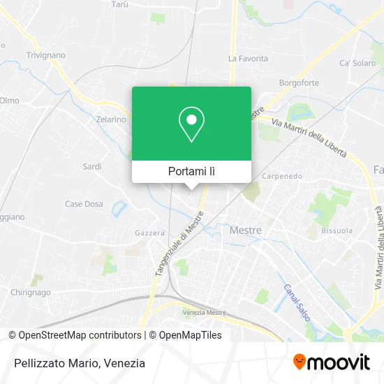 Mappa Pellizzato Mario