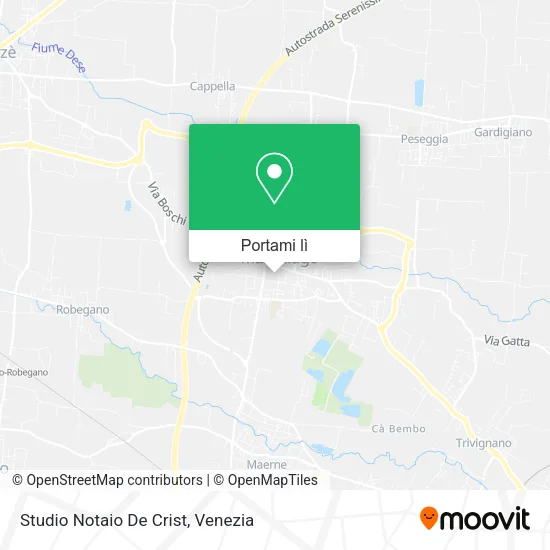 Mappa Studio Notaio De Crist