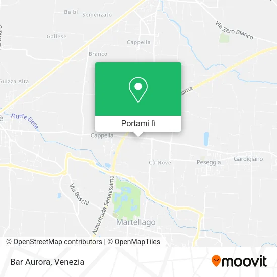 Mappa Bar Aurora