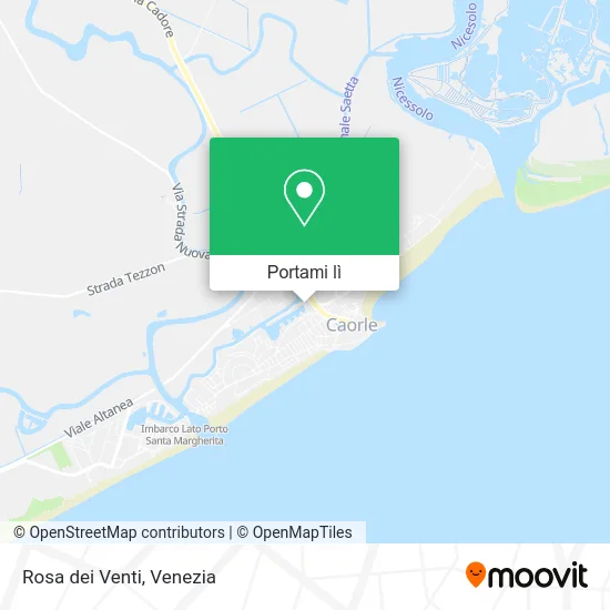 Mappa Rosa dei Venti