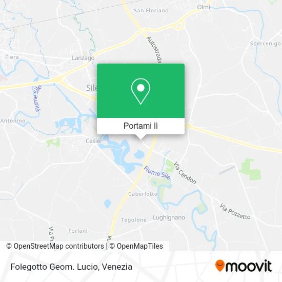 Mappa Folegotto Geom. Lucio