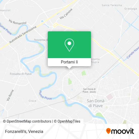 Mappa Fonzarelli's