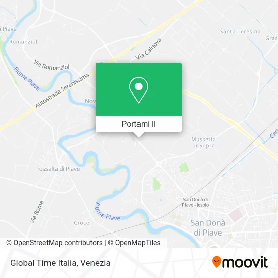 Mappa Global Time Italia