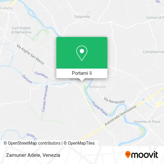 Mappa Zamuner Adele