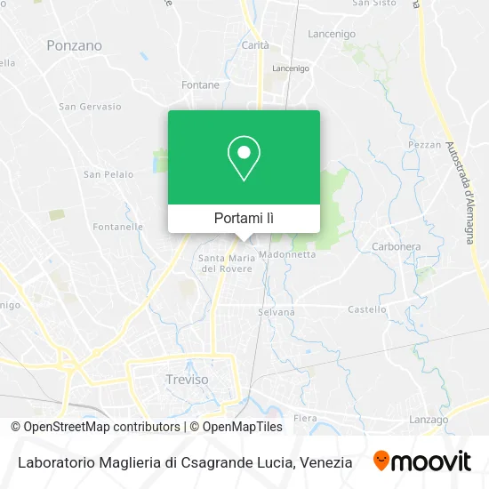 Mappa Laboratorio Maglieria di Csagrande Lucia
