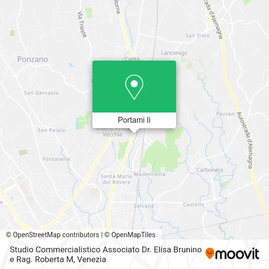 Mappa Studio Commercialistico Associato Dr. Elisa Brunino e Rag. Roberta M