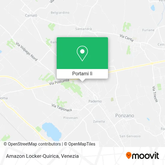 Mappa Amazon Locker-Quirica