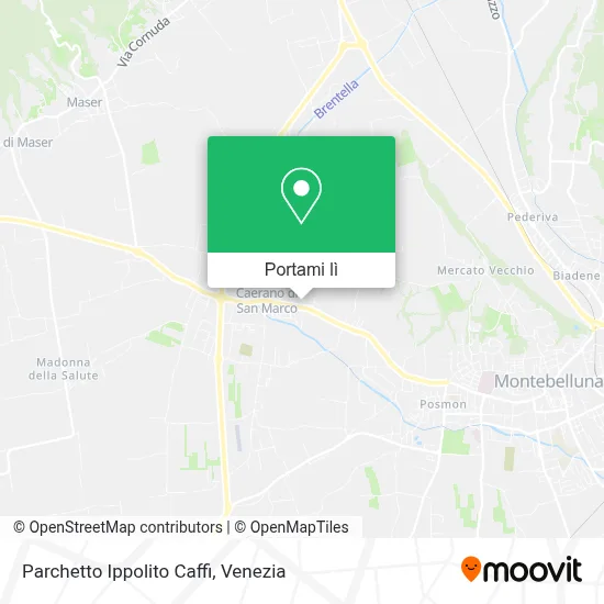 Mappa Parchetto Ippolito Caffi