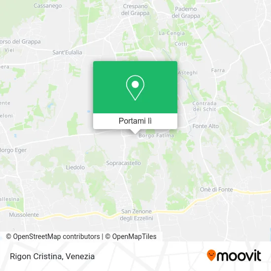 Mappa Rigon Cristina