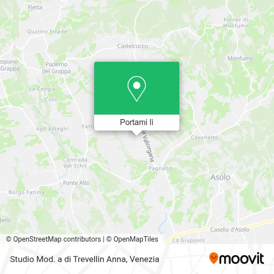 Mappa Studio Mod. a di Trevellin Anna