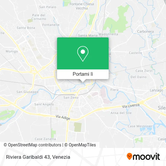 Mappa Riviera Garibaldi  43