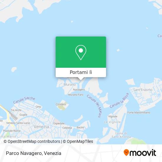 Mappa Parco Navagero