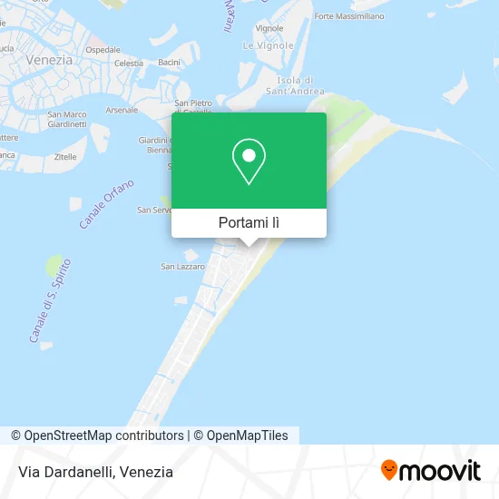 Mappa Via Dardanelli