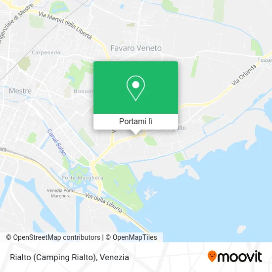 Mappa Rialto (Camping Rialto)
