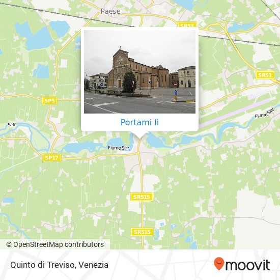 Mappa Quinto di Treviso