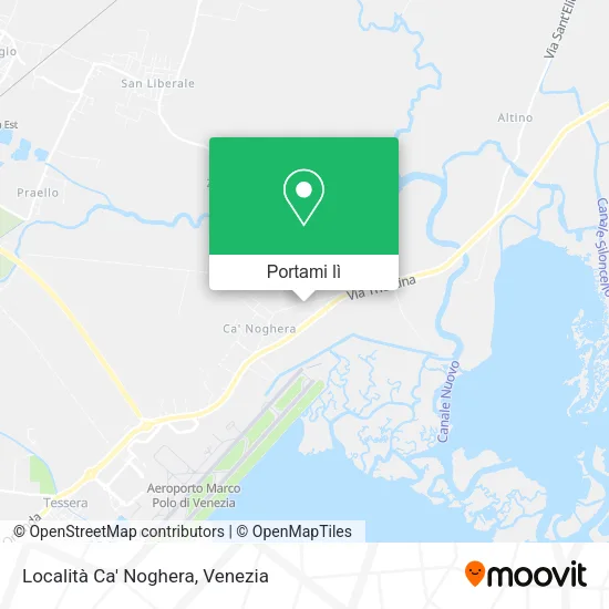 Mappa Località Ca' Noghera