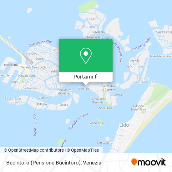 Mappa Bucintoro (Pensione Bucintoro)