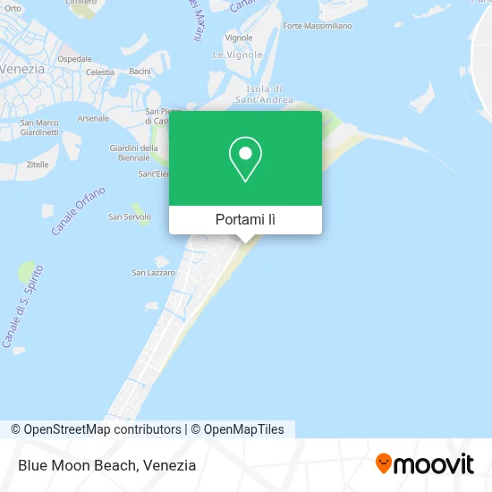 Mappa Blue Moon Beach