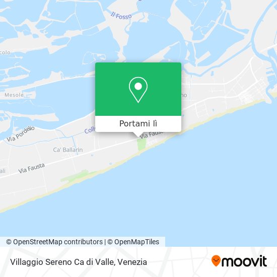 Mappa Villaggio Sereno Ca di Valle