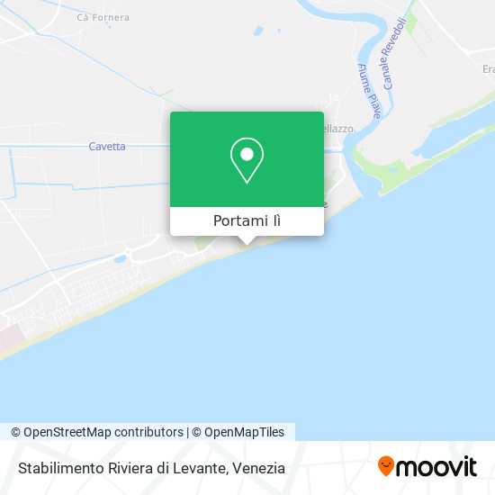 Mappa Stabilimento Riviera di Levante