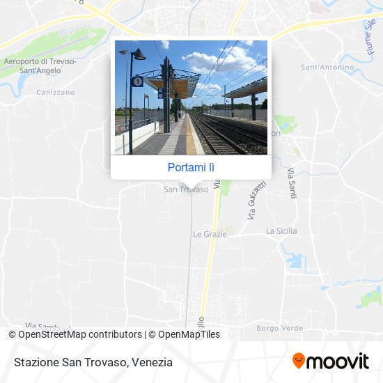 Mappa Stazione San Trovaso