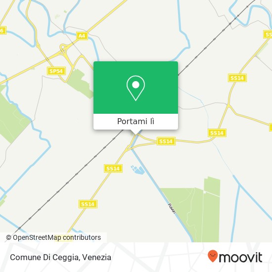 Mappa Comune Di Ceggia