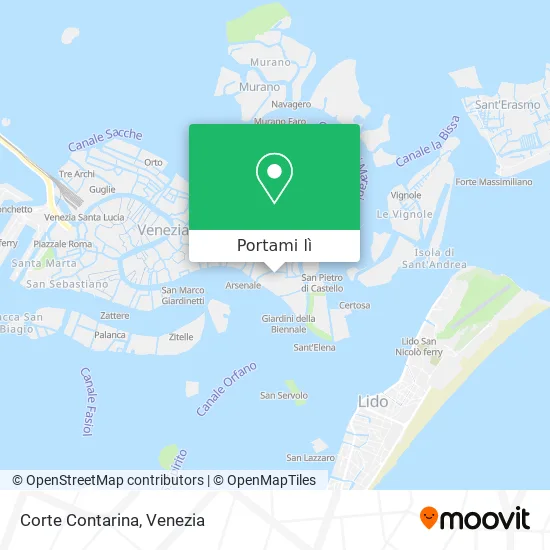 Mappa Corte Contarina