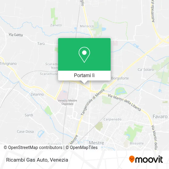 Mappa Ricambi Gas Auto