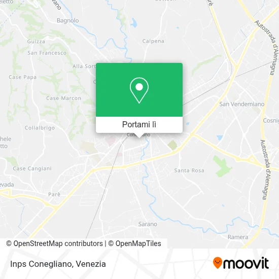 Mappa Inps Conegliano