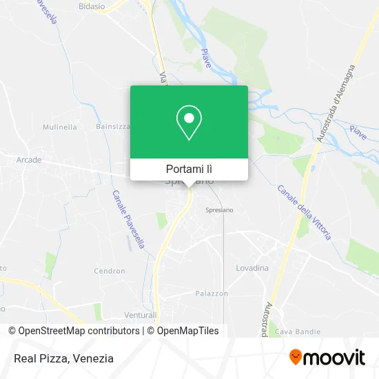 Mappa Real Pizza