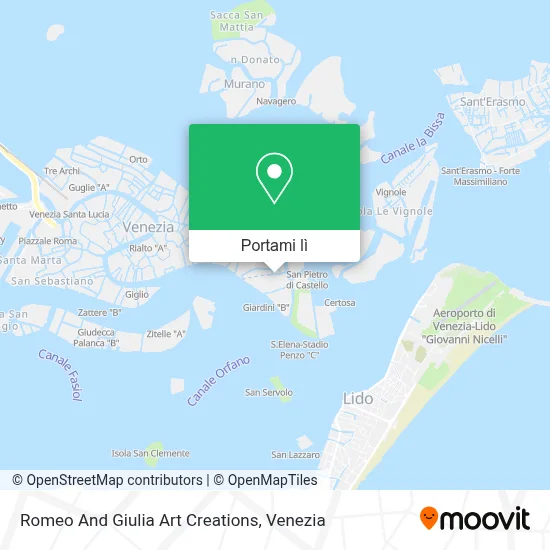 Mappa Romeo And Giulia Art Creations