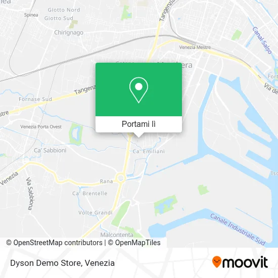 Mappa Dyson Demo Store