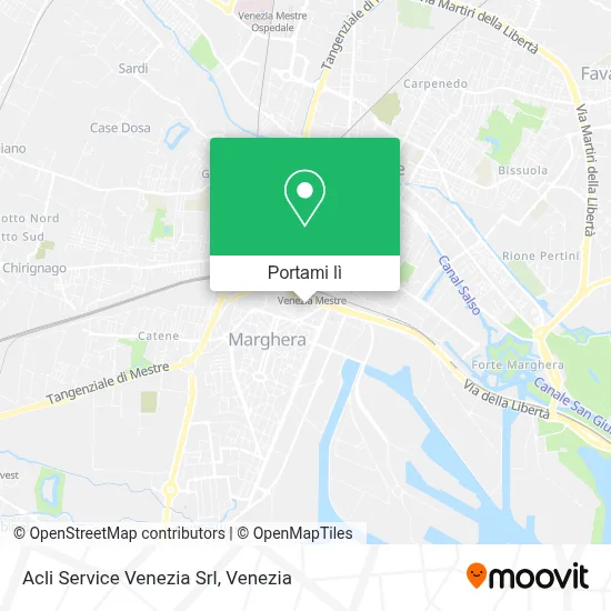 Mappa Acli Service Venezia Srl