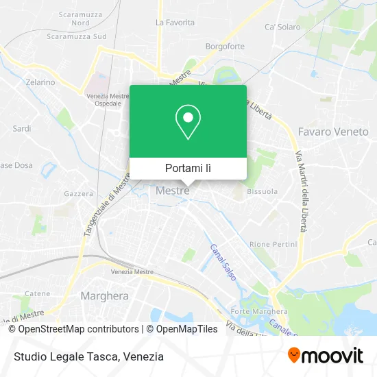 Mappa Studio Legale Tasca