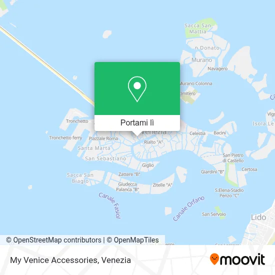Mappa My Venice Accessories