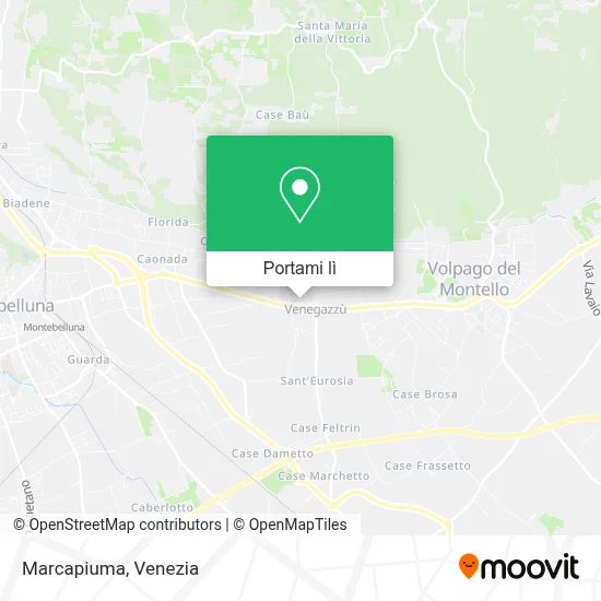 Mappa Marcapiuma