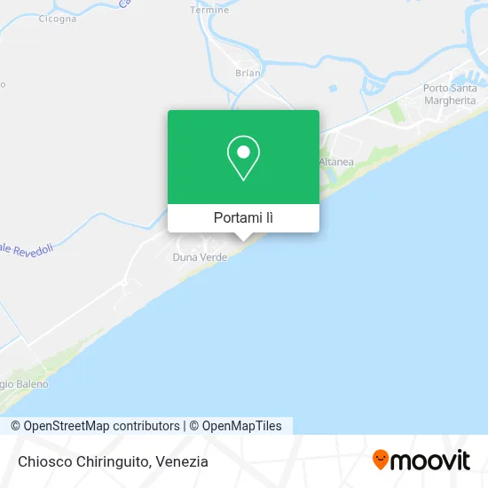Mappa Chiosco Chiringuito