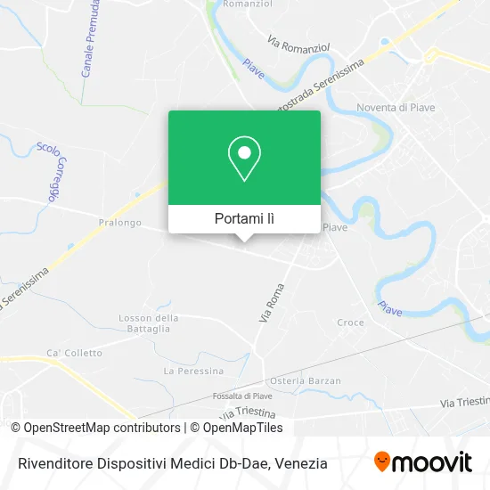 Mappa Rivenditore Dispositivi Medici Db-Dae